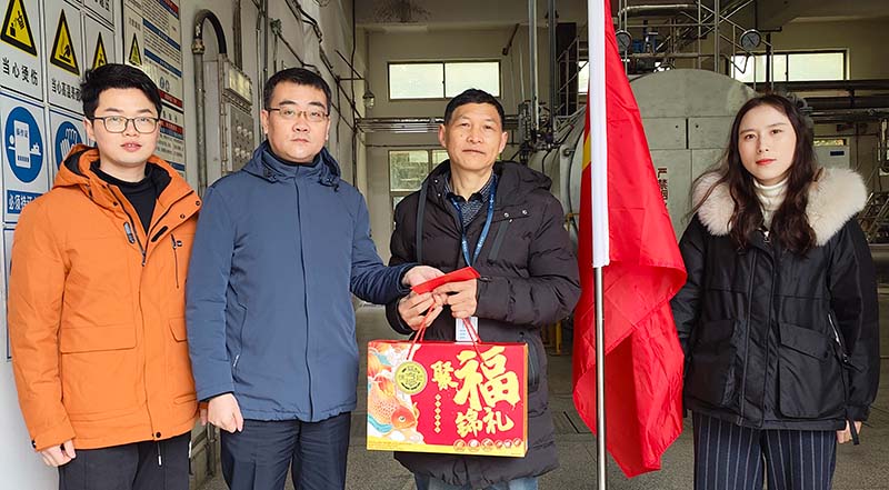 春節(jié)慰問(wèn)送溫暖，歲寒情深暖人心